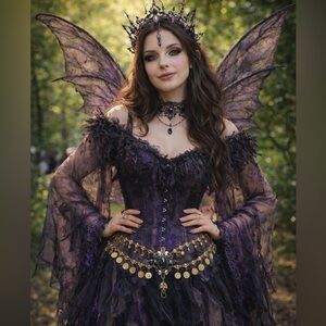 Stunning, Double Layer Coin “Gypsy” Chain Belt- up to 42 inches